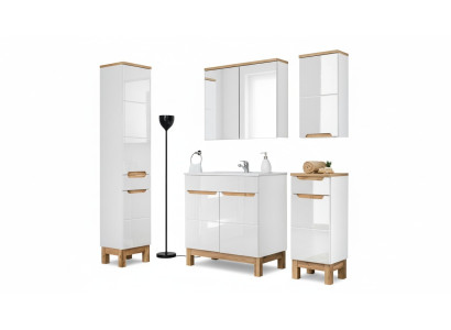 Design Badezimmer Möbel Bad Set Garnitur Dekorative Schrank Waschbecken