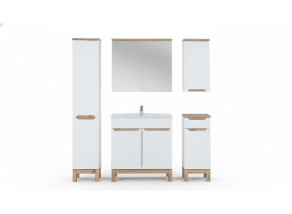 Badmöbelset Badezimmer Waschbecken Badmöbel Set 5tlg. Zimmer