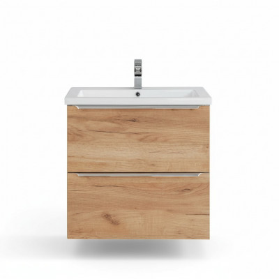 Design Luxus Waschtisch Waschbecken Wand Hänge Schrank mit Einbau
