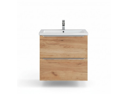Design Luxus Waschtisch Waschbecken Wand Hänge Schrank mit Einbau