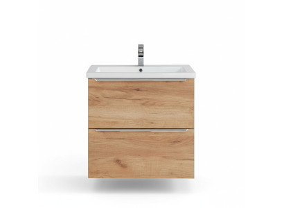 Design Luxus Waschtisch Waschbecken Wand Hänge Schrank mit Einbau