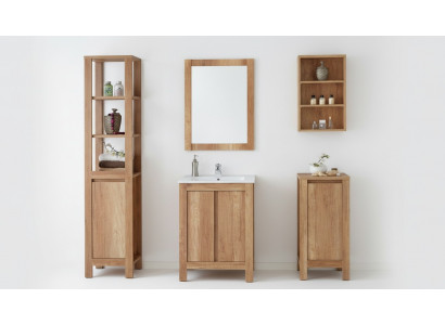 Design Badezimmer Möbel Bad Set Garnitur Becken Schrank Waschbecken