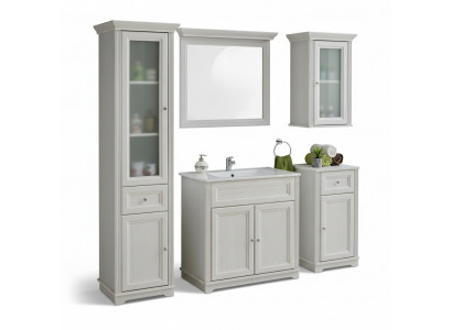 Design Möbel Badezimmer Bad Set Garnitur Waschbecken Schrank