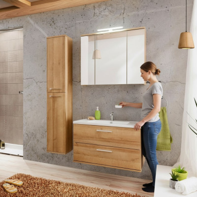Design Badezimmer Möbel Bad Dekorative Set Garnitur Schrank Waschbecken