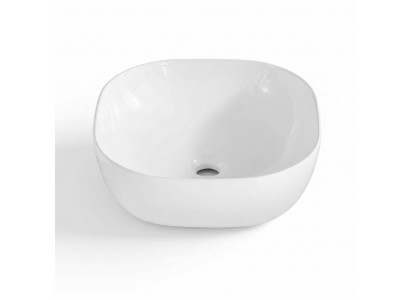 Keramik Waschtisch Modern Waschbecken Dekorative Aufsatzwaschtisch Weiß