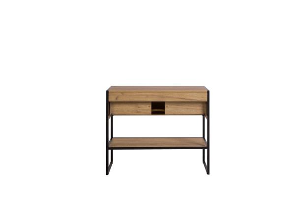 Badmöbel Set 90cm Waschbecken Loft Unterschrank Waschtisch Schublade