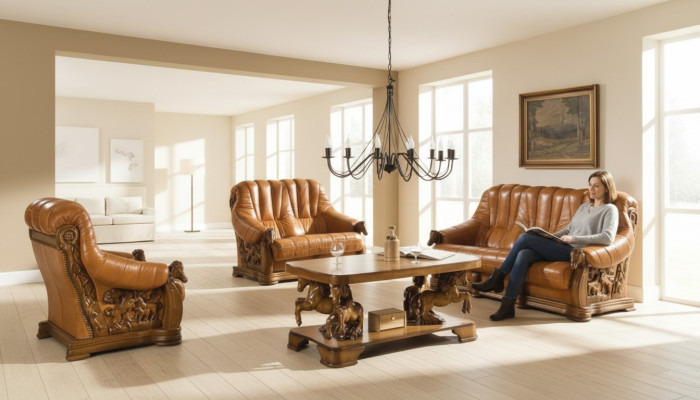 Couch Zweisitzer Klassische Ledersofa Couch Polster Sofa 2 Sitzer Leder