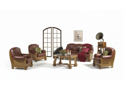 Sofagarnitur 3+2 Sitzer Couchen Klassischer Wohnlandschaft Polster Sofas