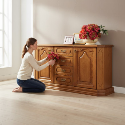 Klassische Kommode Kommoden Kommodenschrank Dekorative Sideboard Möbel