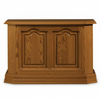 Konsolentisch Braun Holz Schublade und Regal Beistelltisch Anrichte