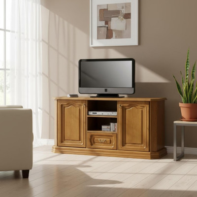RTV Antik Stil Kommode Deko Fernseh Barock Rokoko TV Hi Fi Schrank Luxus