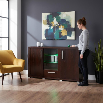 Klassische Kommode Kommoden Kommodenschrank Dekorative Holzschrank Wohn