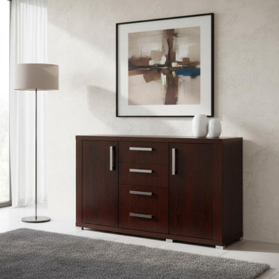 Klassische XXL Kommode Kommoden Kommodenschrank Holzschrank