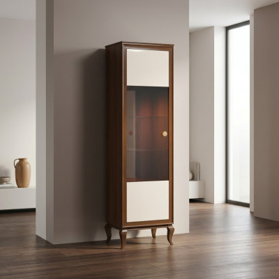 Klassische Schränke Vitrinen Wohnzimmer Möbel Edler Luxus Schrank Vitrine Glas