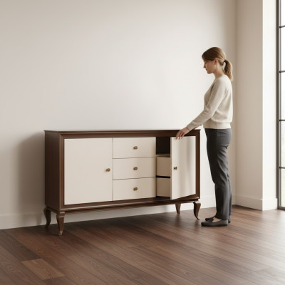 Luxus Kommode Schrank Anrichte Sideboard Sideboard Kommoden Schränke Stil Möbel