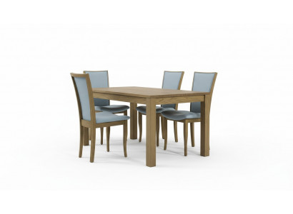 Tische Essgruppe Esszimmer Garnitur Stuhl Set Tisch Holz Essgarnituren