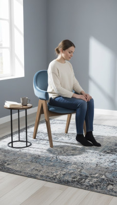 Luxus Design Polster Massiv Holz Stuhl Stühle Sitz Lehn Büro Office Esszimmer