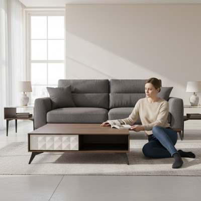 Couchtisch Beistelltisch Wohnzimmer Design Couchtisch Leder Sofa Tische neu Holz