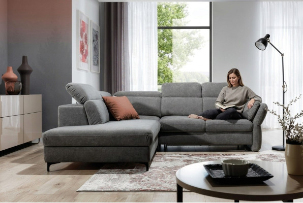 Mega komfortables Schlafsofa mit luxuriöser Polsterung im modernen Stil