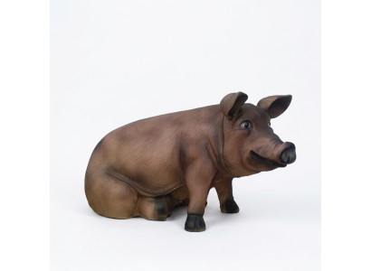 Mast Schwein Bauernhof Dekoration Garten Figuren Statue Tier Wurst Statuen Deko