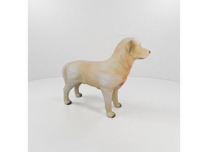 Hund Dekorative Statue Garten Figuren Statuen 75cm Lebensgroß Figur Plastik
