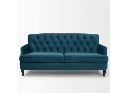 Türkis Royaler Dreisitzer Designer Luxus Wohnzimmer Sofa 3-er Couch