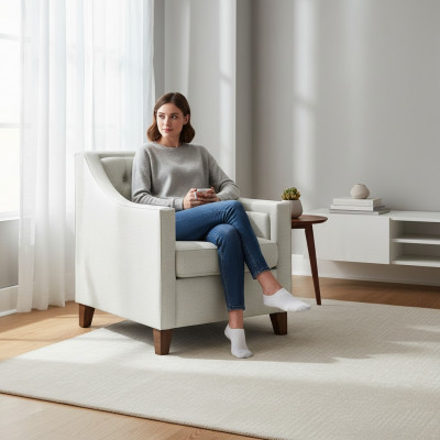 Stuhl 8x Esszimmer Polsterstuhl Fernseh Lounge Club Textil Sitz Sessel Set