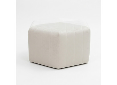Stoff Fußhocker Ottomane Samt Sitzhocker Hocker Pouf Puff Sitzpouf Textil