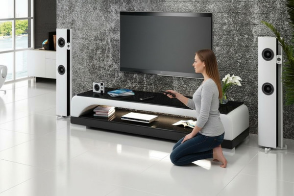 Designer rtv tv Unterschrank Anrichte Kommode Side Low Board Schrank