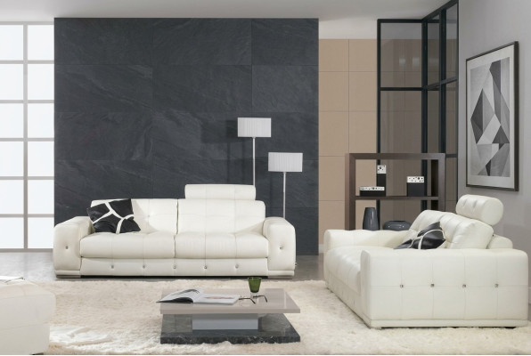 Design Sofas Polster Leder 311 Sitzer Couchen Sofagarnitur Garnituren Set