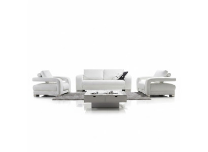 Sofagarnitur Design Couchen Polster Leder 311 Sitzer Garnituren Set Leder