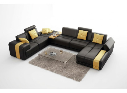 Sofa Eckgarnitur Wohnlandschaft U Form Eckcouch Ecksofa Couch Garnitur