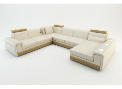 Ledersofa Couch Sofagarnitur Ecksofa Eck Garnitur Design Modern Sofa