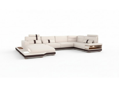 Moderne Sofa Eckgarnitur U Form Polster Ecke Couch Designer Sitz Möbel Couchen