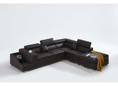 Moderne Sofa Eckgarnitur L Form Polster Ecke Couch Designer Sitz Möbel