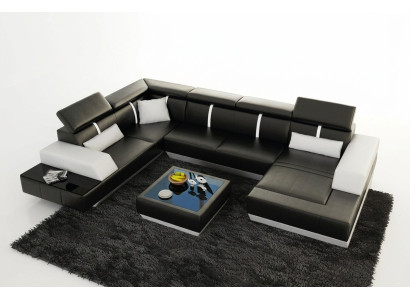 Sofa Wohnlandschaft U Form Ecksofa Couch Garnitur Polster U Form
