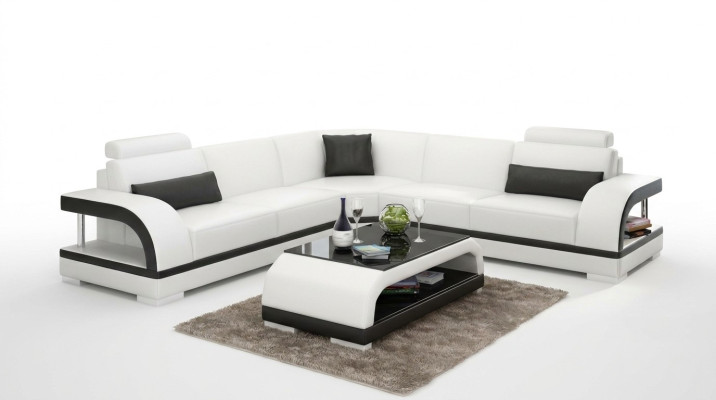 Moderne Sofa Eckgarnitur L Form Polster Ecke Designer Couch Sitz Möbel