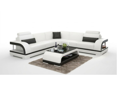 Moderne Sofa Eckgarnitur L Form Polster Ecke Designer Couch Sitz Möbel