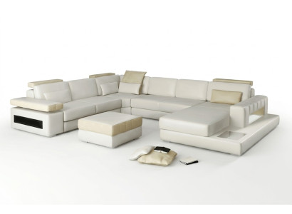 Ecksofa Polster Garnitur Sofas Couchen neu Sofa Couch Wohnlandschaft