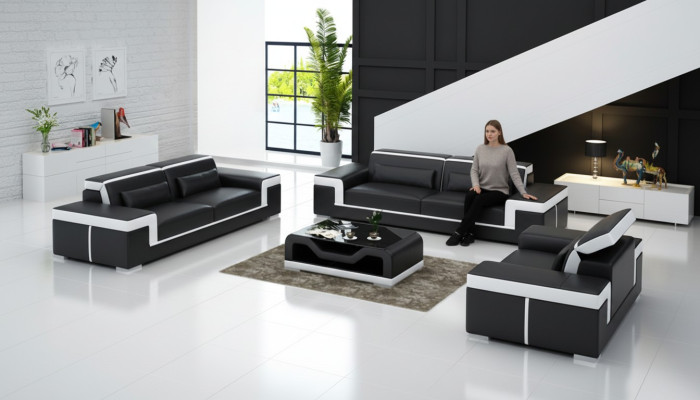 Polster Couchen Couch Modern Luxus Sofagarnitur 3+2+1 Sitzer Set Design Sofa Neu