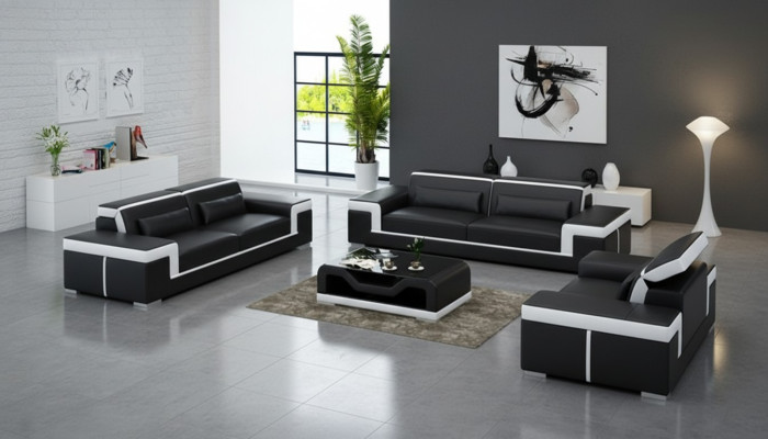 Polster Couchen Couch Modern Luxus Sofagarnitur 3+2+1 Sitzer Set Design Sofa Neu