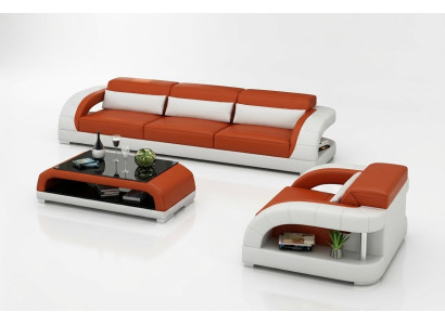 Sofagarnitur 3+2+1 Sitzer Sofa Sitz Couch Polster Garnitur Moderne Couchen