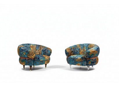 Design Sessel Couch Sofa Relax Stoff Lounge Luxus Fernseh Club Polster