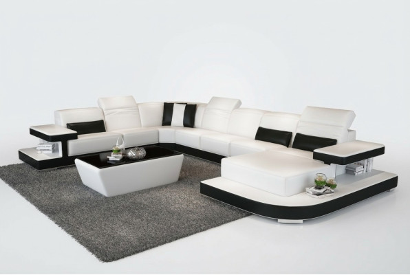 Wohnlandschaft Eckgarnitur Ecksofa Polster Garnitur Sofas Couchen neu