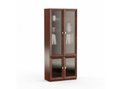 Schrank Holzschrank Bücherschrank Kommode Büro Wand System Regal Möbel Schränke