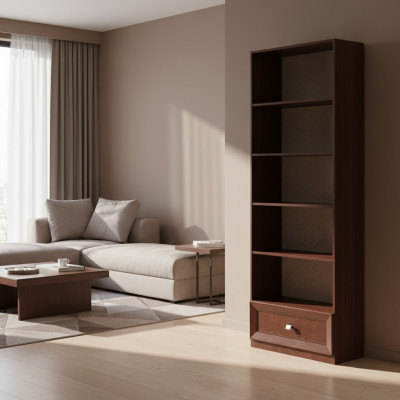 Schrank Holzschrank Bücherschrank Kommode Büro Schränke Wand System Regal Möbel