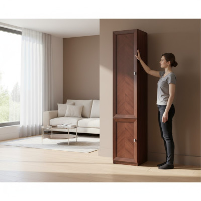 Bücherschrank Schrank Holzschrank Kommode Büro Wand System Regal Möbel Schränke