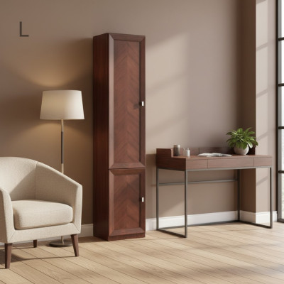 Bücherschrank Schrank Holzschrank Kommode Büro Wand System Regal Möbel Schränke