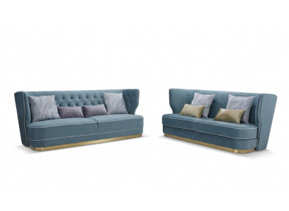 Sofa Couch Polster 2 Sitzer Sofas Couchen Sitz Garnituren Design Club