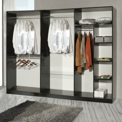 Klassischer Modern Stil Kleiderschrank Schrank Holz Garderobe Schränke Möbel Neu